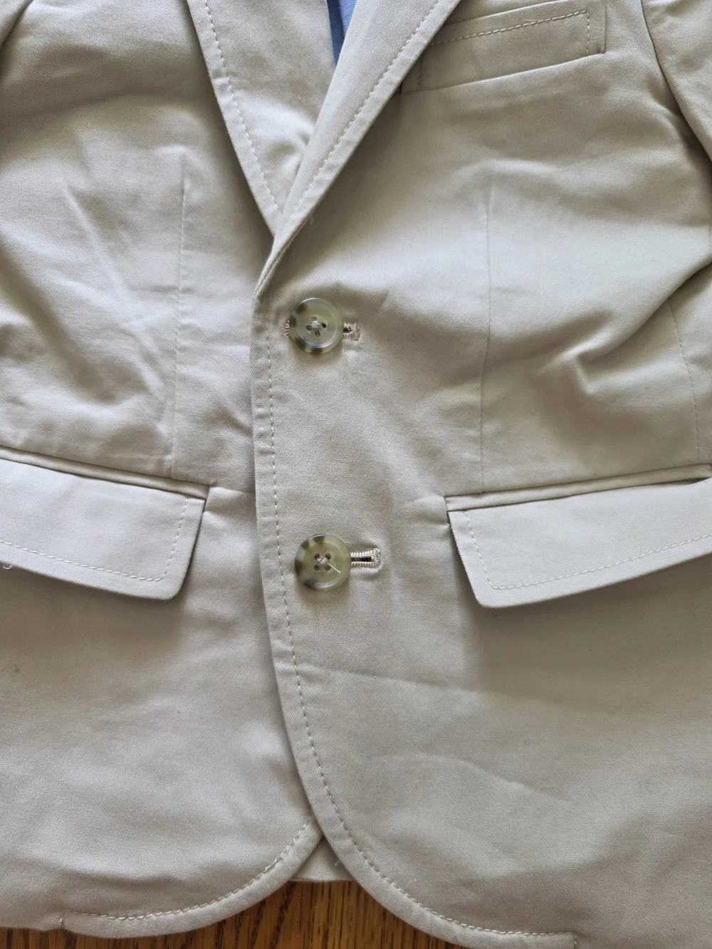 Cream Boys' Two-Button Blazer by Crewcuts